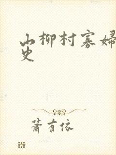 山柳村寡妇的情史封面