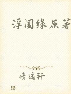 浮图缘原著小说