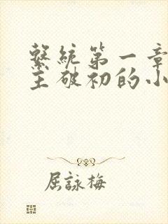 系统第一章给宿主破初的小说