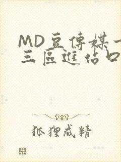 MD豆传媒一二三区进站口在线