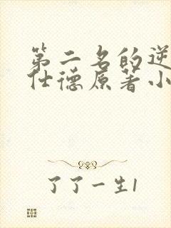 第二名的逆袭高仕德原著小说封面