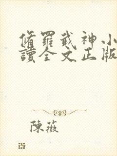 修罗武神小说阅读全文正版