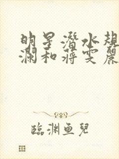 明星潜水规则杨澜和蒋雯丽