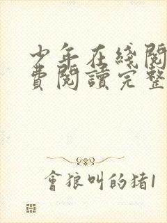 少年在线阅读免费阅读完整版