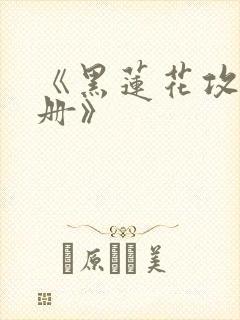 《黑莲花攻略手册》