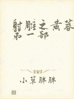 射雕之黄蓉新传第一部