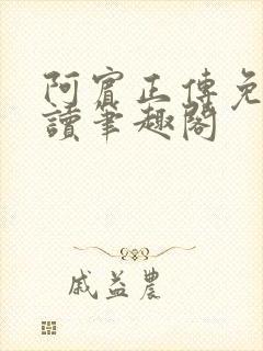 阿宾正传免费阅读笔趣阁