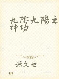 九阴九阳之阴阳神功