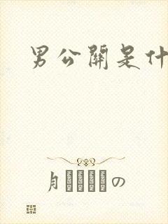 男公关是什么封面