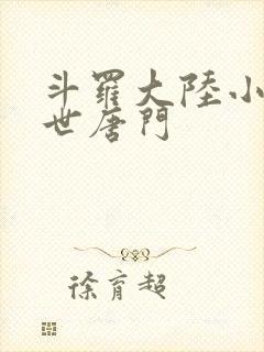 斗罗大陆小说绝世唐门