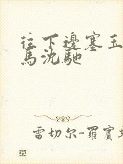 往下边塞玉器骑马沈驰