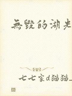 无毁的湖光封面