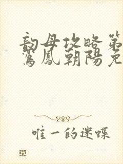 韵母攻略第二部鸾凤朝阳免费阅读