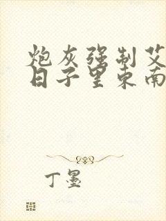 炮灰强制艾草的日子里东南枝小说封面