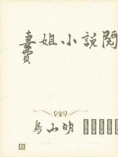 妻姐小说阅读免费