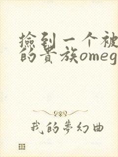 捡到一个被抹布的贵族omega