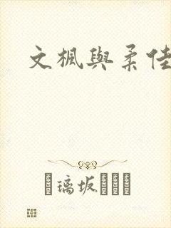 文枫与柔佳封面