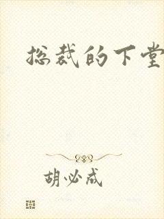 总裁的下堂妻封面