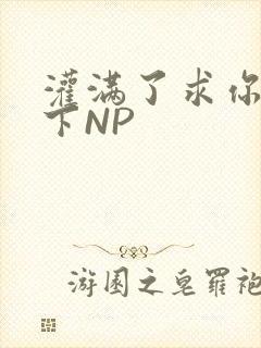 灌满了求你们停下NP