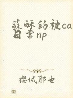 苏酥的被cao日常np封面