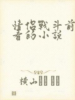 情侣战斗前适合看的小说