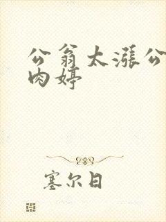 公翁太涨公欲息肉婷