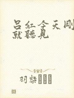 吕红今天刚进门就听见