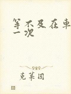 等不及在车里做一次