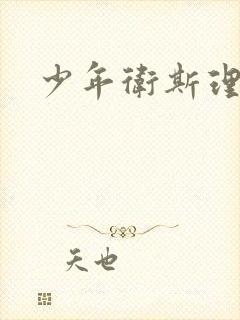 少年卫斯理封面