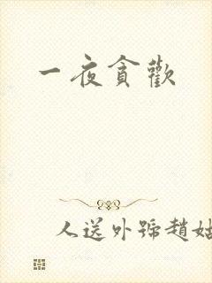 一夜贪欢