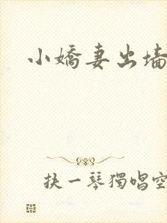 小娇妻出墙记封面