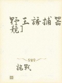 野王诱捕器[电竞]封面