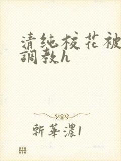 清纯校花被地狱调教h