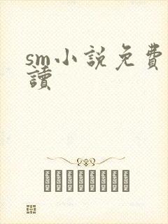 sm小说免费阅读