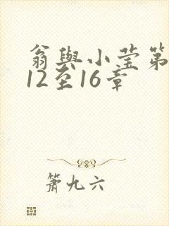 翁与小莹第十部12至16章封面