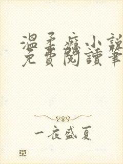 温柔瘾小说全文免费阅读笔趣阁