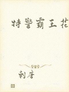 特警霸王花封面