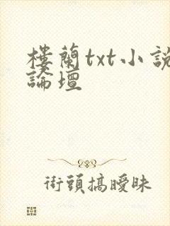 楼兰txt小说论坛封面