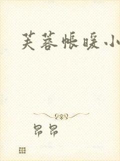 芙蓉帐暖小说封面