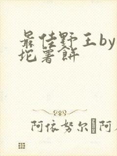 最佳野王by一坨薯饼