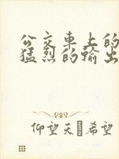 公交车上的诗请猛烈的输出阅读