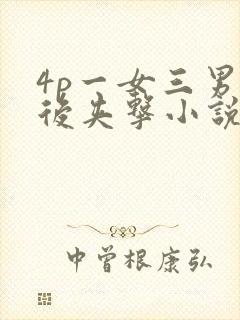 4p一女三男前后夹击小说