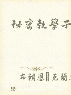 秘密教学子豪封面