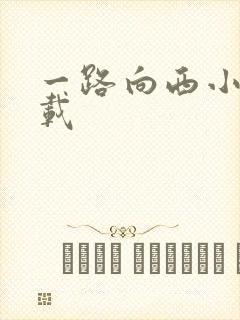 一路向西小说下载