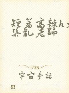 短篇高辣h文合集乱老师封面