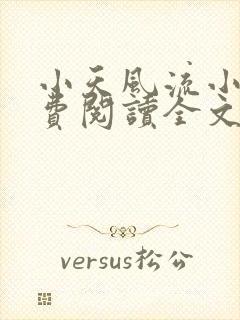 小天风流小说免费阅读全文最新章节