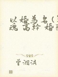 以婚为名 (军魂 高干 婚恋)