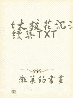 t大校花沉浮录续集TXT