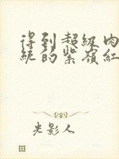 得到超级肉禽系统的紫岭红山