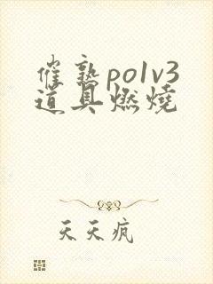 催熟po1v3道具燃烧封面